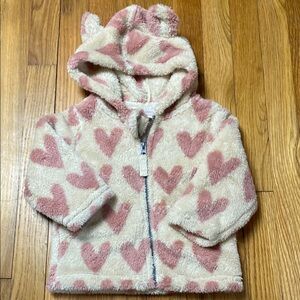Hanna Andersson Cozy Heart Patterned Hoodie